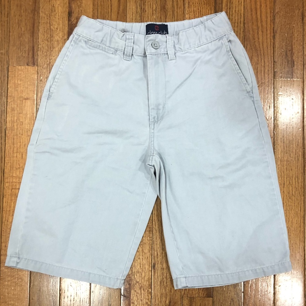 3/$10 {Class Club} Light Gray Boys’ Shorts